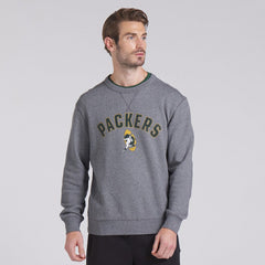 Green Bay Packers Loop Terry Pullover Sweatshirt - Heather Gray outlet