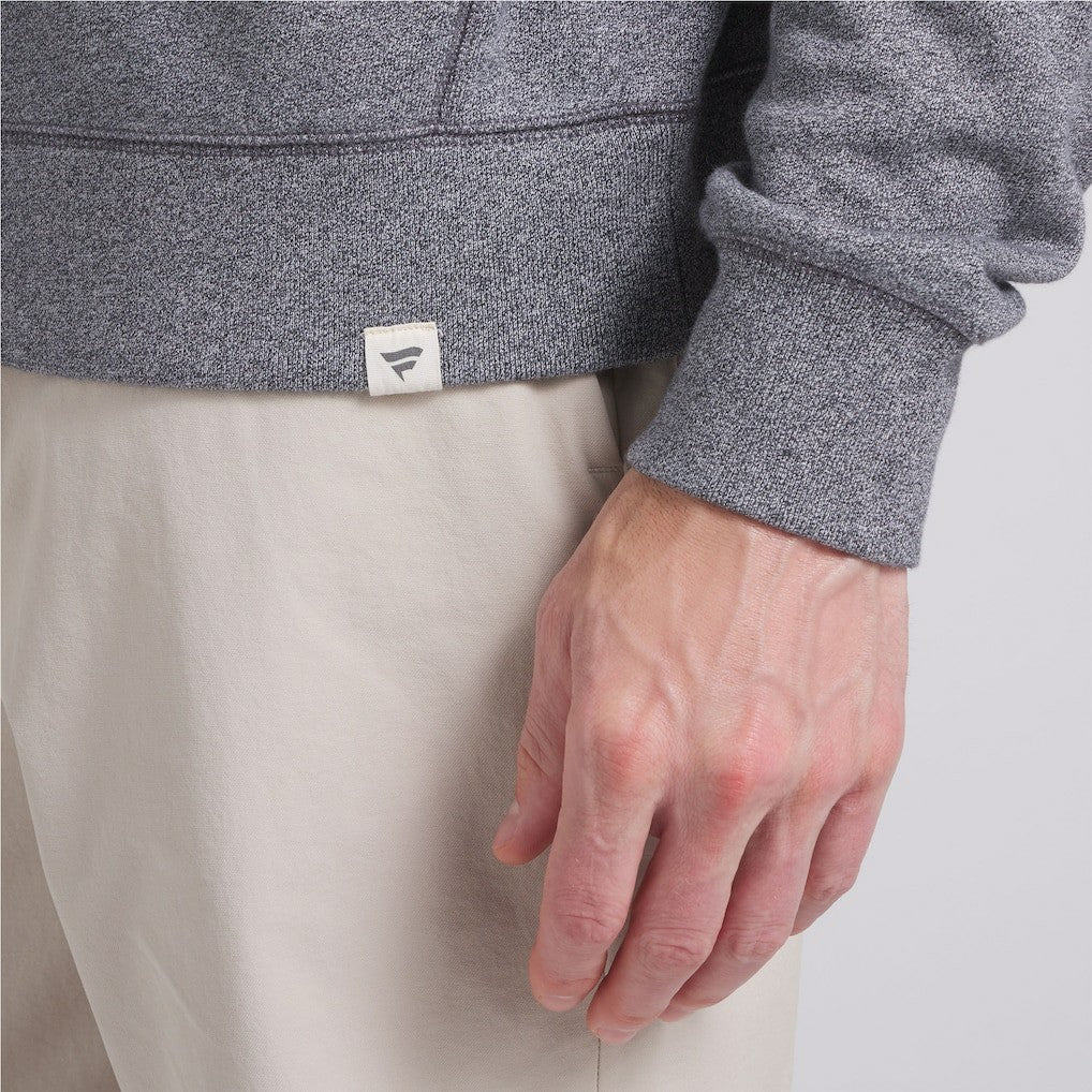 Miami Dolphins Loop Terry Pullover Sweatshirt - Heather Gray on sale