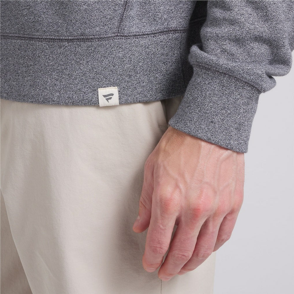 Miami Dolphins Loop Terry Pullover Sweatshirt - Heather Gray on sale