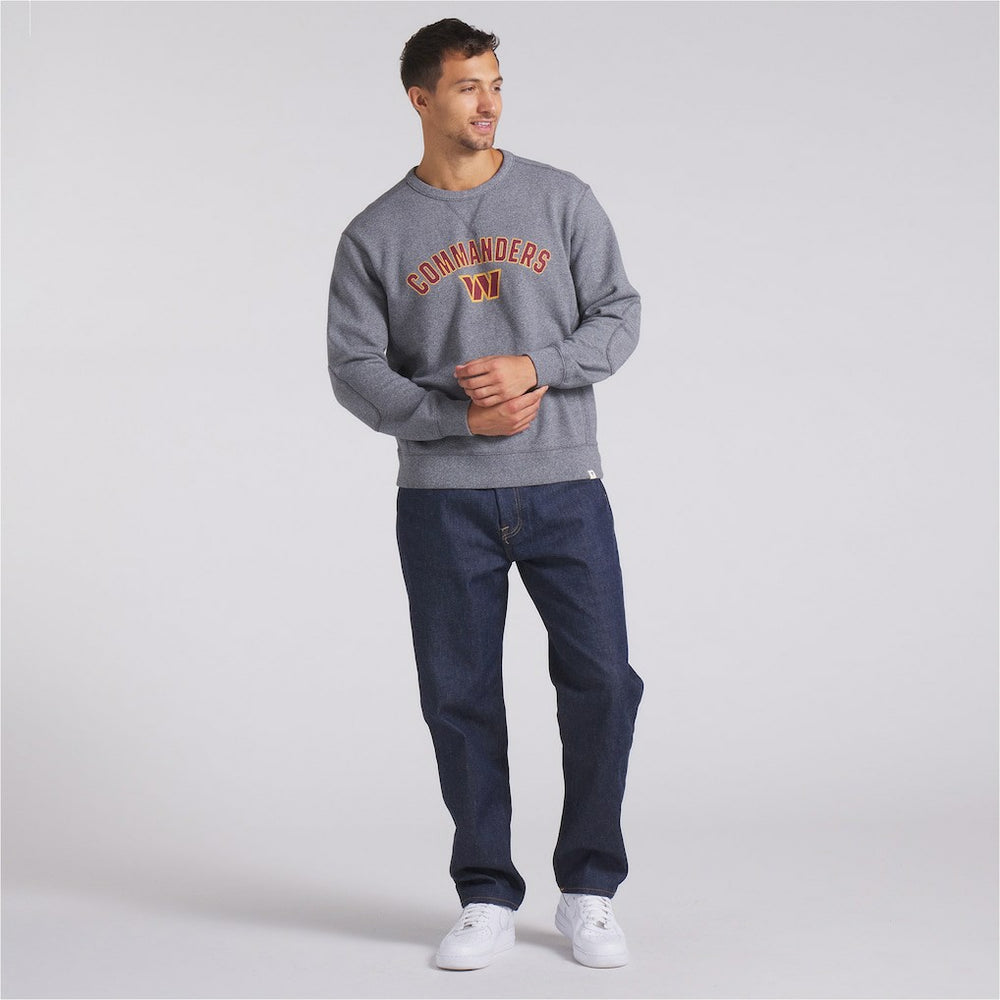 Washington Commanders Loop Terry Pullover Sweatshirt - Heather Gray discount