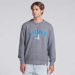 Detroit Lions Loop Terry Pullover Sweatshirt - Heather Gray on sale