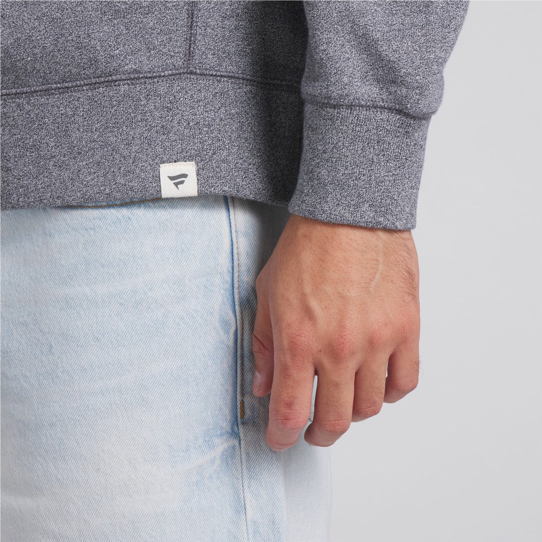 Detroit Lions Loop Terry Pullover Sweatshirt - Heather Gray on sale