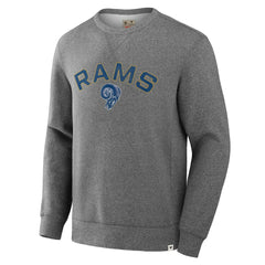 Los Angeles Rams Loop Terry Pullover Sweatshirt - Heather Gray online