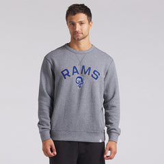 Los Angeles Rams Loop Terry Pullover Sweatshirt - Heather Gray online