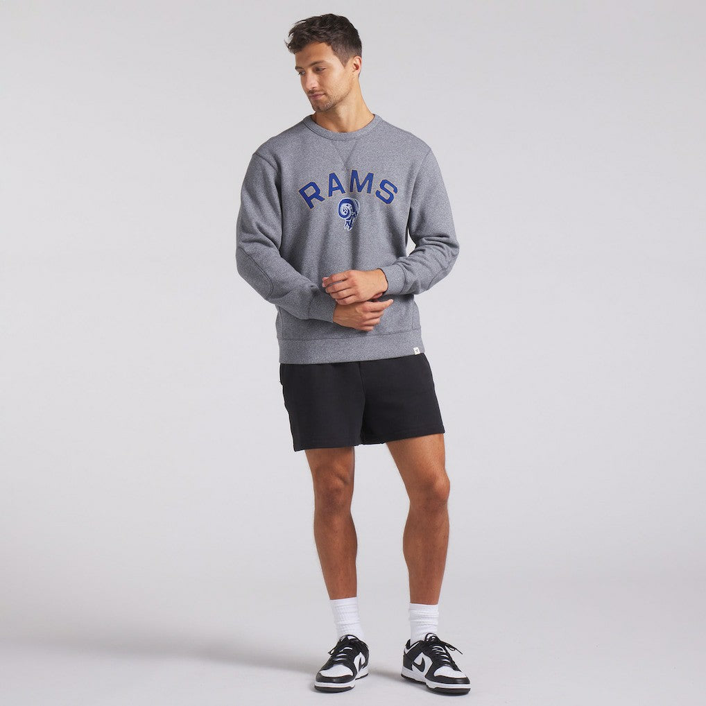 Los Angeles Rams Loop Terry Pullover Sweatshirt - Heather Gray online