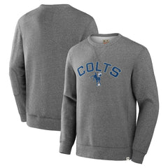Indianapolis Colts Loop Terry Pullover Sweatshirt - Heather Gray outlet