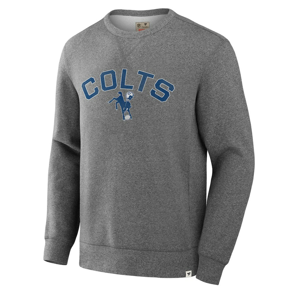 Indianapolis Colts Loop Terry Pullover Sweatshirt - Heather Gray outlet