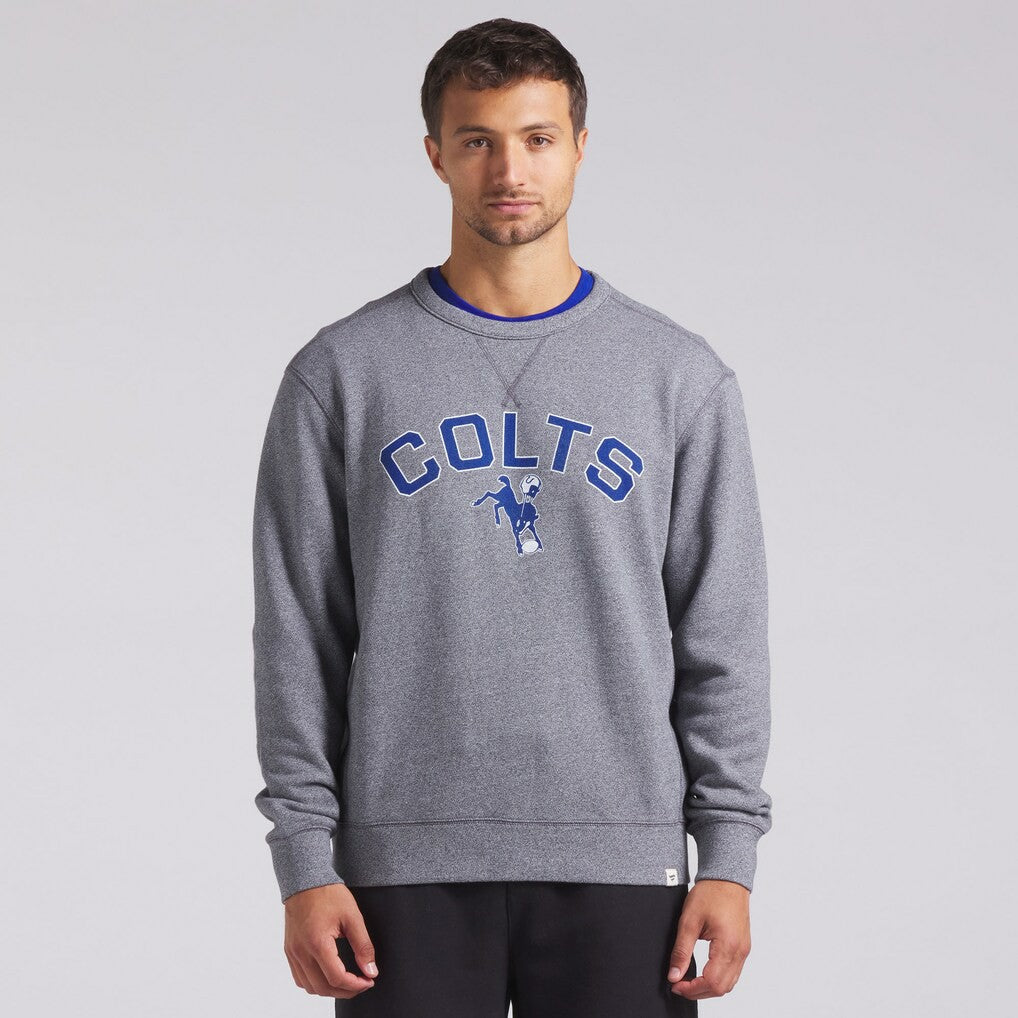 Indianapolis Colts Loop Terry Pullover Sweatshirt - Heather Gray outlet