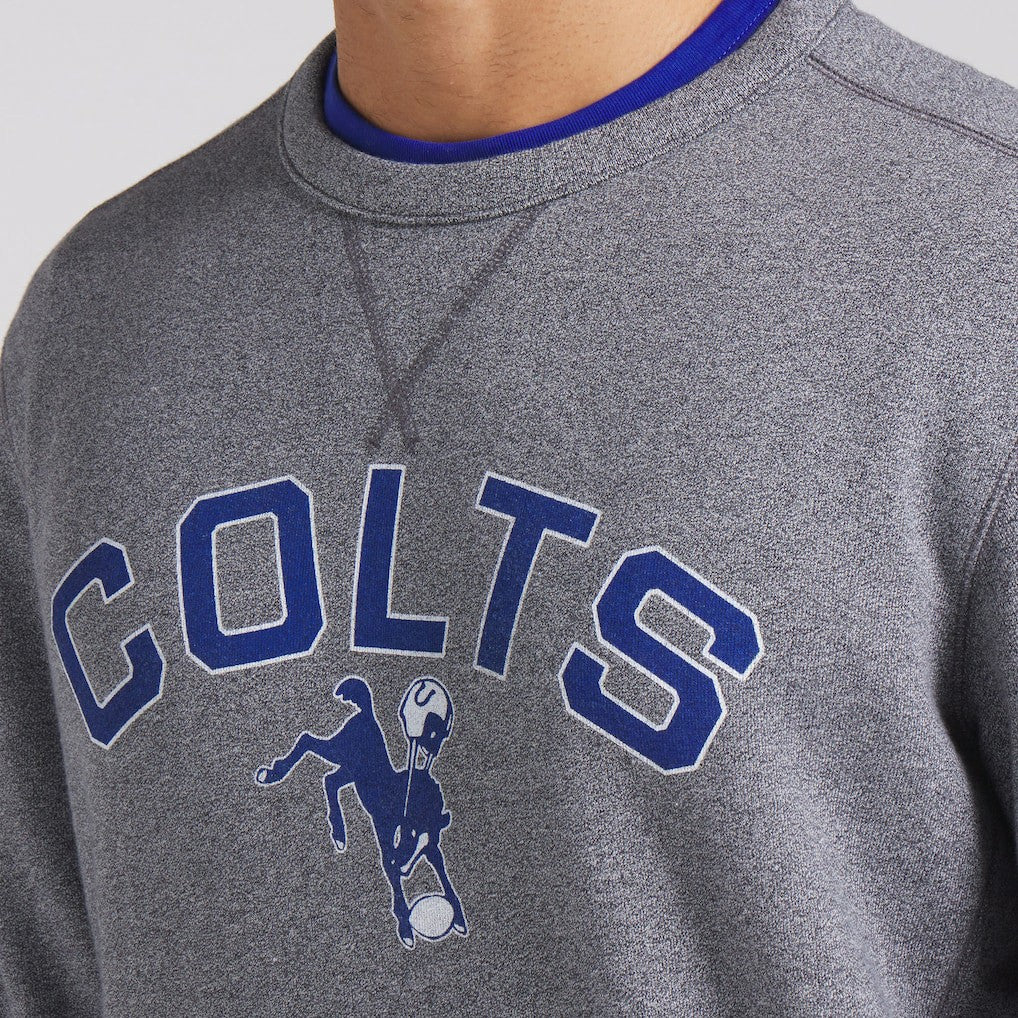 Indianapolis Colts Loop Terry Pullover Sweatshirt - Heather Gray outlet