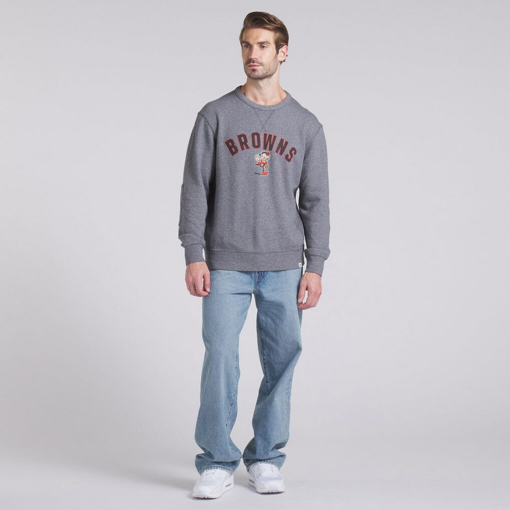 Cleveland Browns Loop Terry Pullover Sweatshirt - Heather Gray for sale