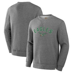 Philadelphia Eagles Loop Terry Pullover Sweatshirt - Heather Gray discount