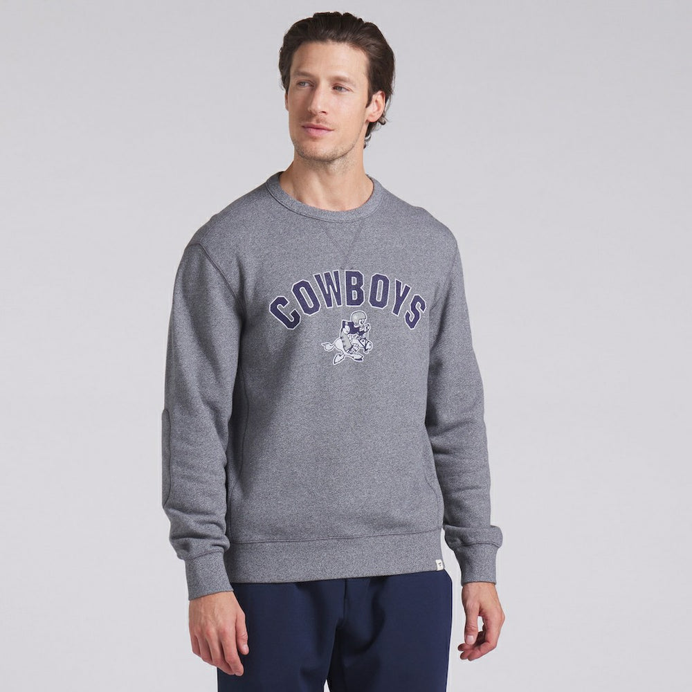 Dallas Cowboys Loop Terry Pullover Sweatshirt - Heather Gray cheap