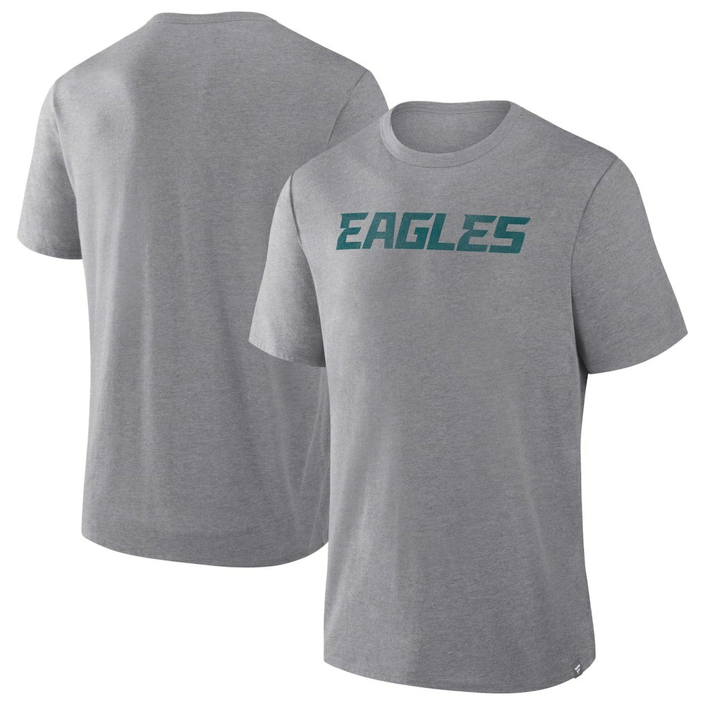 Philadelphia Eagles Pass Rush Tri-Blend T-Shirt - Heather Gray cheap