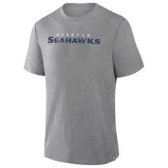 Seattle Seahawks Pass Rush Tri-Blend T-Shirt - Heather Gray online