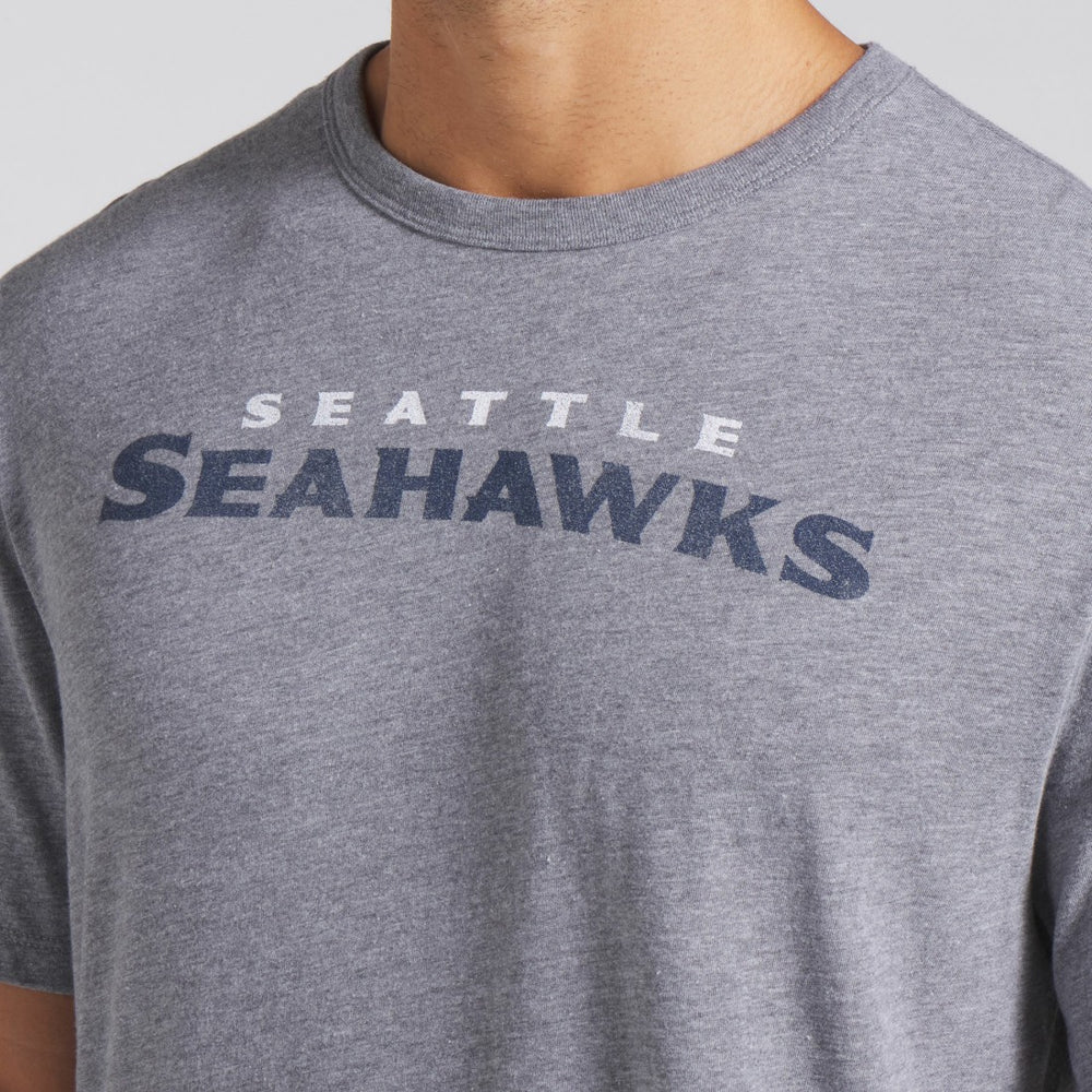 Seattle Seahawks Pass Rush Tri-Blend T-Shirt - Heather Gray online