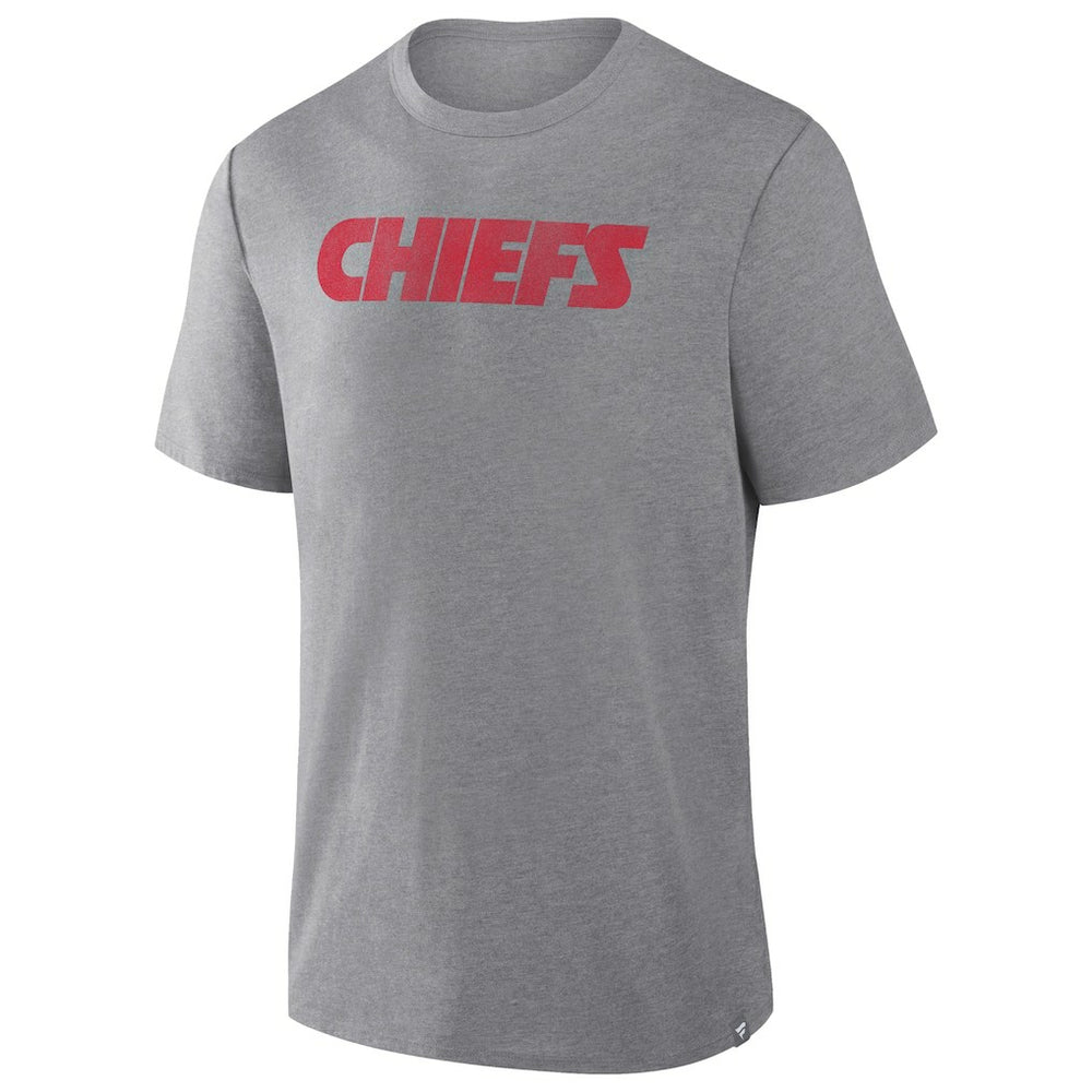 Kansas City Chiefs Pass Rush Tri-Blend T-Shirt - Heather Gray on sale