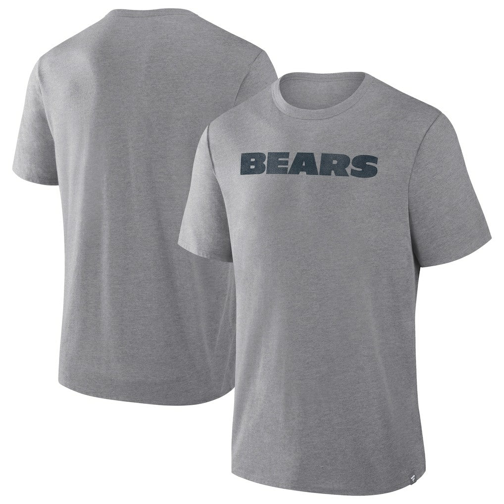 Chicago Bears Pass Rush Tri-Blend T-Shirt - Heather Gray online