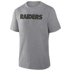Las Vegas Raiders Pass Rush Tri-Blend T-Shirt - Heather Gray sale