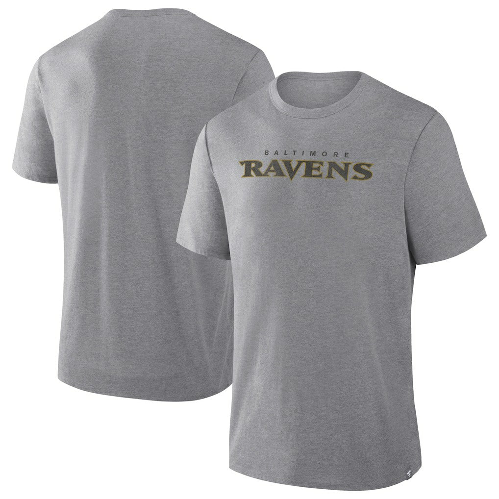 Baltimore Ravens Pass Rush Tri-Blend T-Shirt - Heather Gray sale