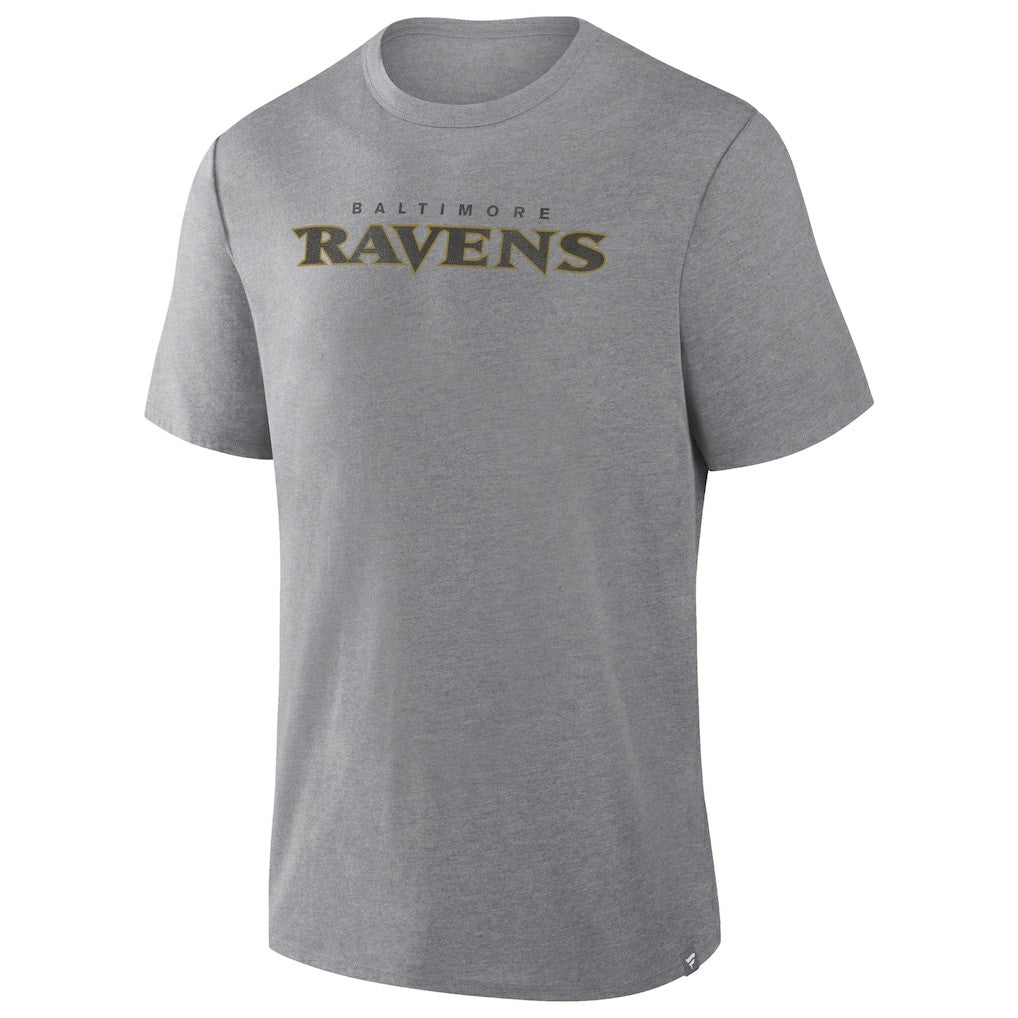Baltimore Ravens Pass Rush Tri-Blend T-Shirt - Heather Gray sale