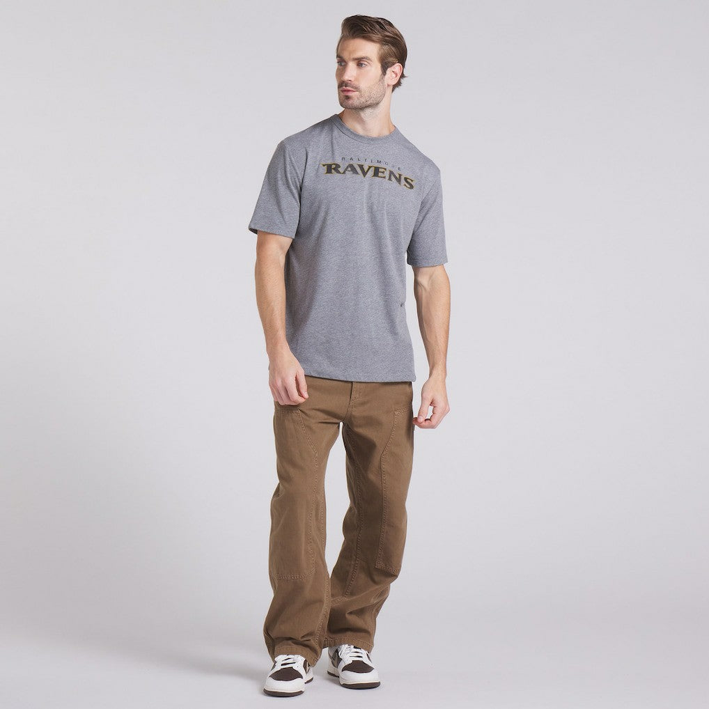 Baltimore Ravens Pass Rush Tri-Blend T-Shirt - Heather Gray sale