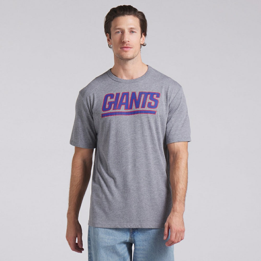 New York Giants Pass Rush Tri-Blend T-Shirt - Heather Gray for sale