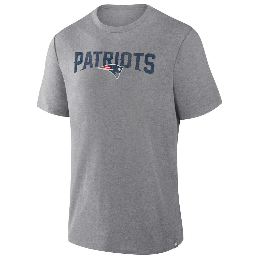 New England Patriots Pass Rush Tri-Blend T-Shirt - Heather Gray online