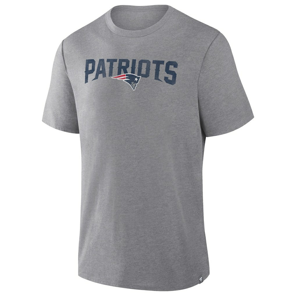 New England Patriots Pass Rush Tri-Blend T-Shirt - Heather Gray online