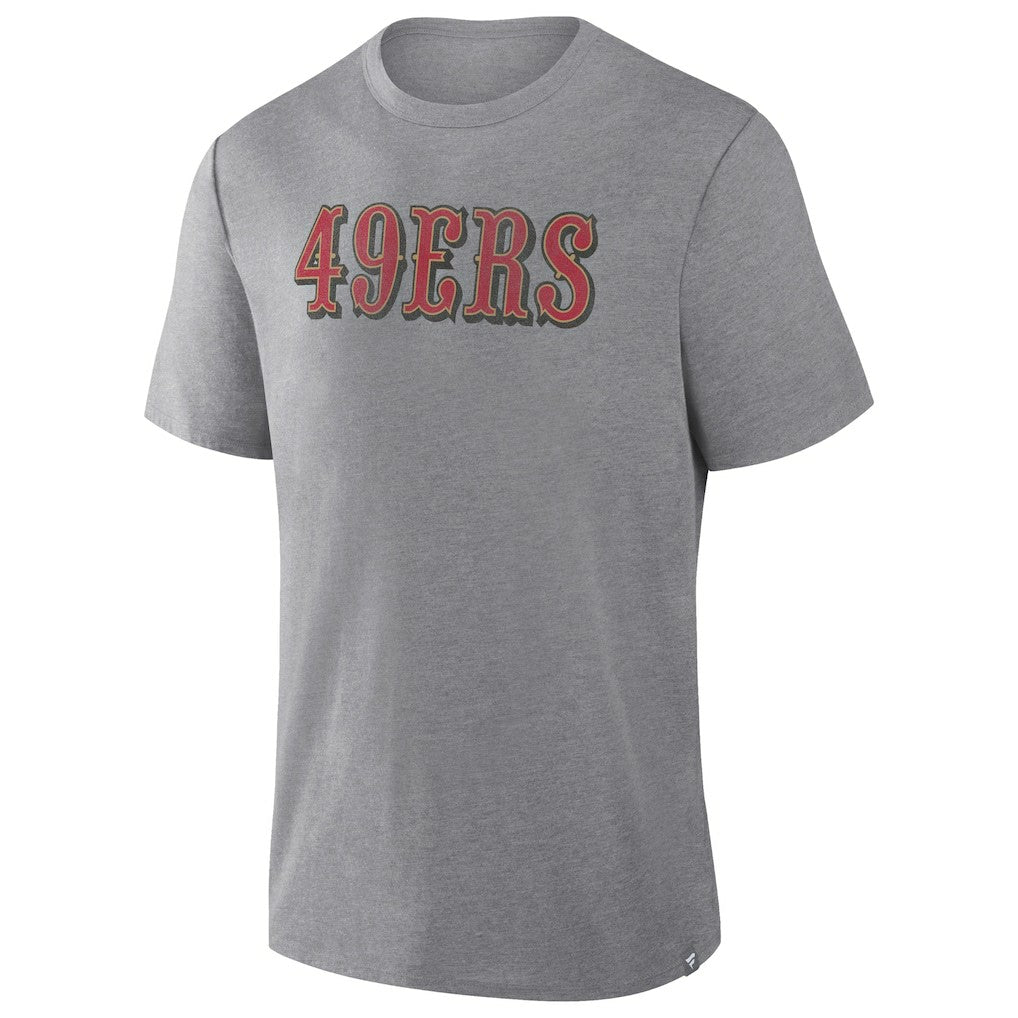 San Francisco 49ers Pass Rush Tri-Blend T-Shirt - Heather Gray online