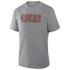 San Francisco 49ers Pass Rush Tri-Blend T-Shirt - Heather Gray online
