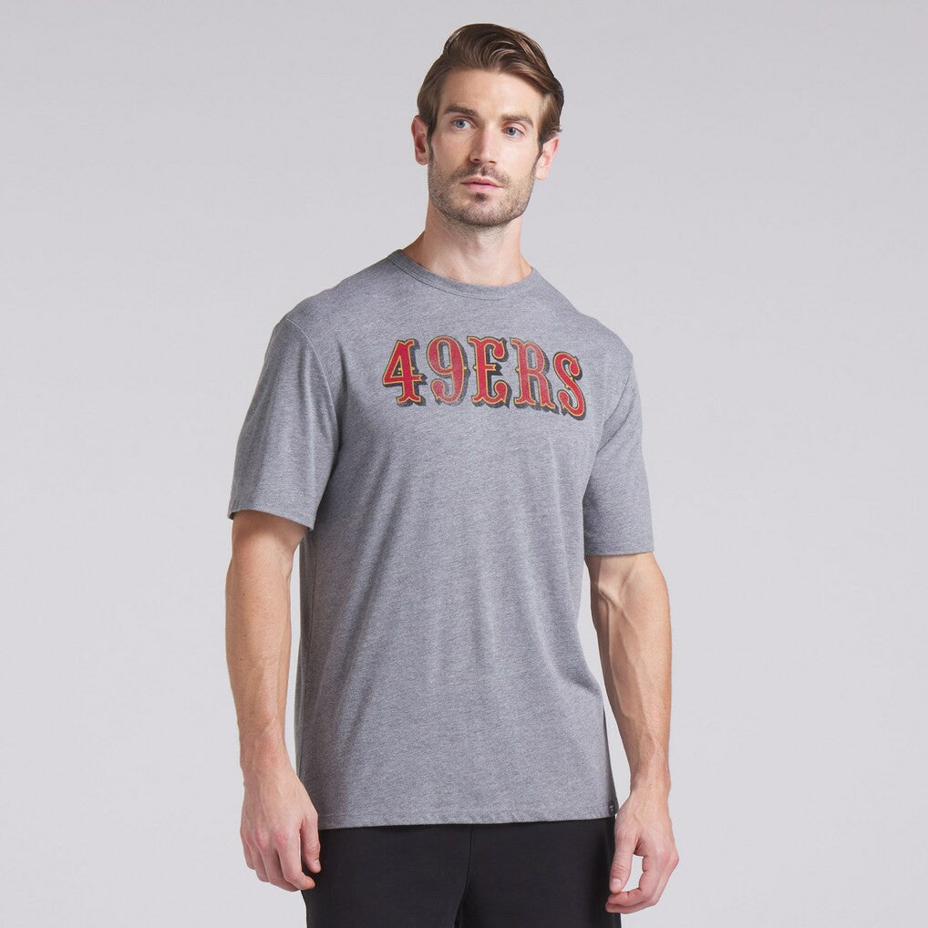 San Francisco 49ers Pass Rush Tri-Blend T-Shirt - Heather Gray online