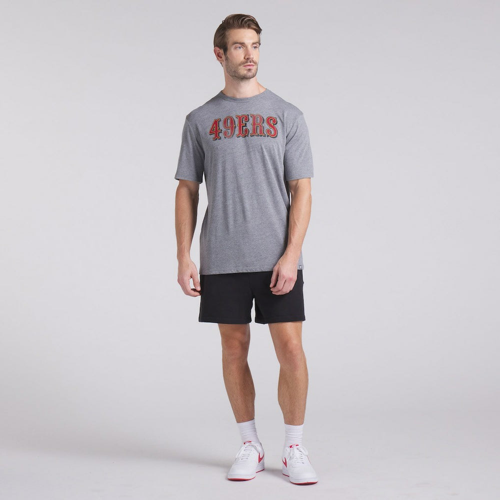 San Francisco 49ers Pass Rush Tri-Blend T-Shirt - Heather Gray online