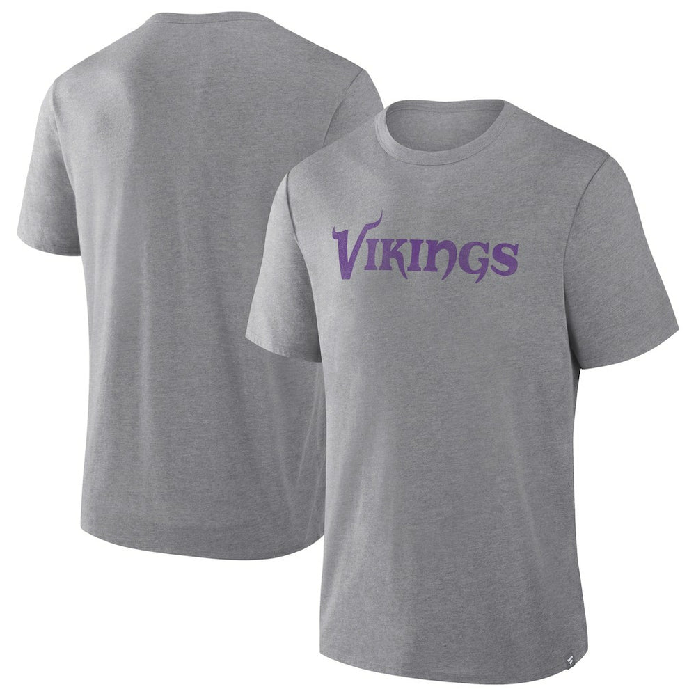 Minnesota Vikings Pass Rush Tri-Blend T-Shirt - Heather Gray sale