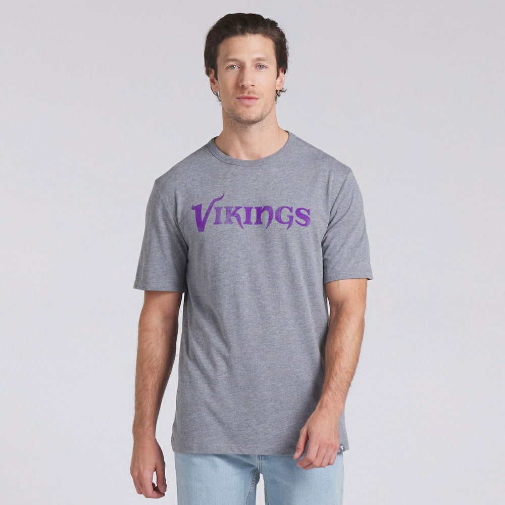 Minnesota Vikings Pass Rush Tri-Blend T-Shirt - Heather Gray sale