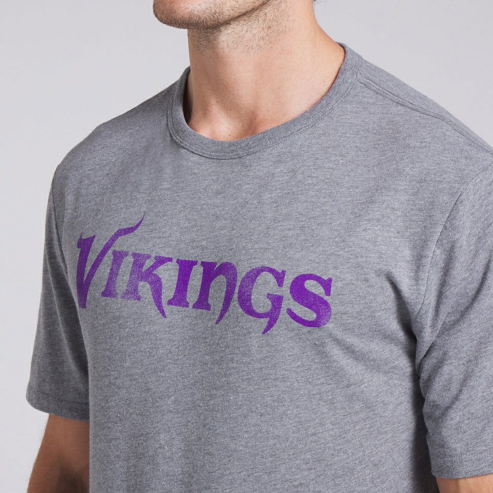 Minnesota Vikings Pass Rush Tri-Blend T-Shirt - Heather Gray sale