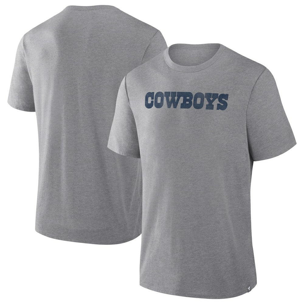 Dallas Cowboys Pass Rush Tri-Blend T-Shirt - Heather Gray on sale
