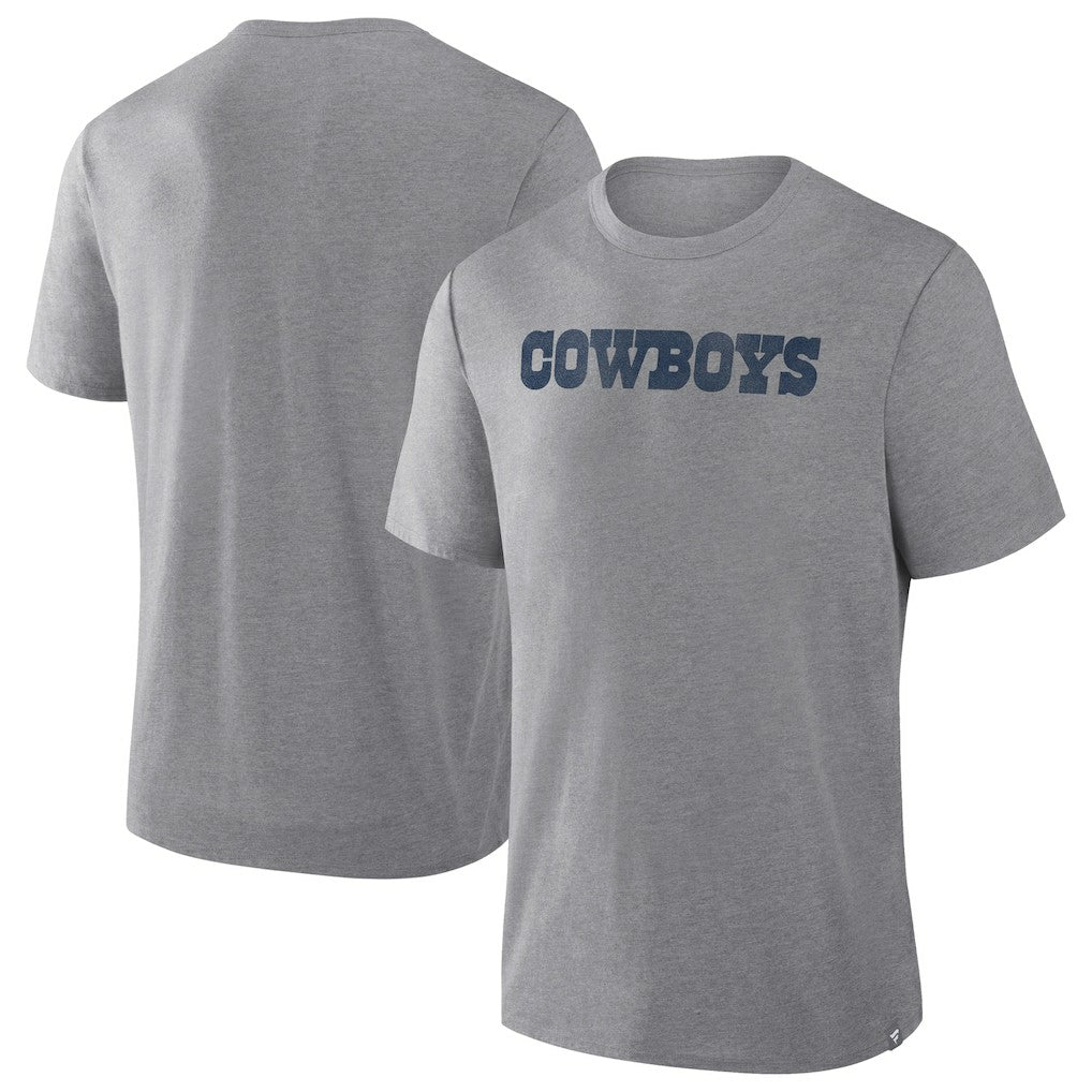 Dallas Cowboys Pass Rush Tri-Blend T-Shirt - Heather Gray on sale