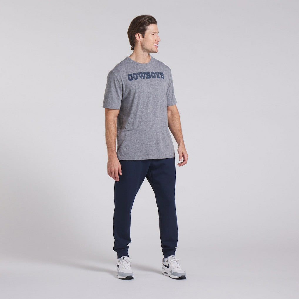 Dallas Cowboys Pass Rush Tri-Blend T-Shirt - Heather Gray on sale
