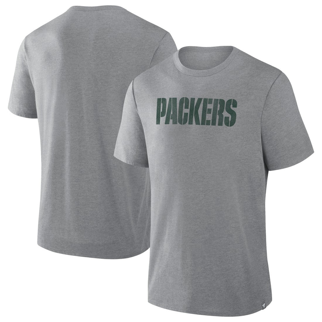 Green Bay Packers Pass Rush Tri-Blend T-Shirt - Heather Gray on sale