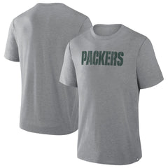 Green Bay Packers Pass Rush Tri-Blend T-Shirt - Heather Gray on sale