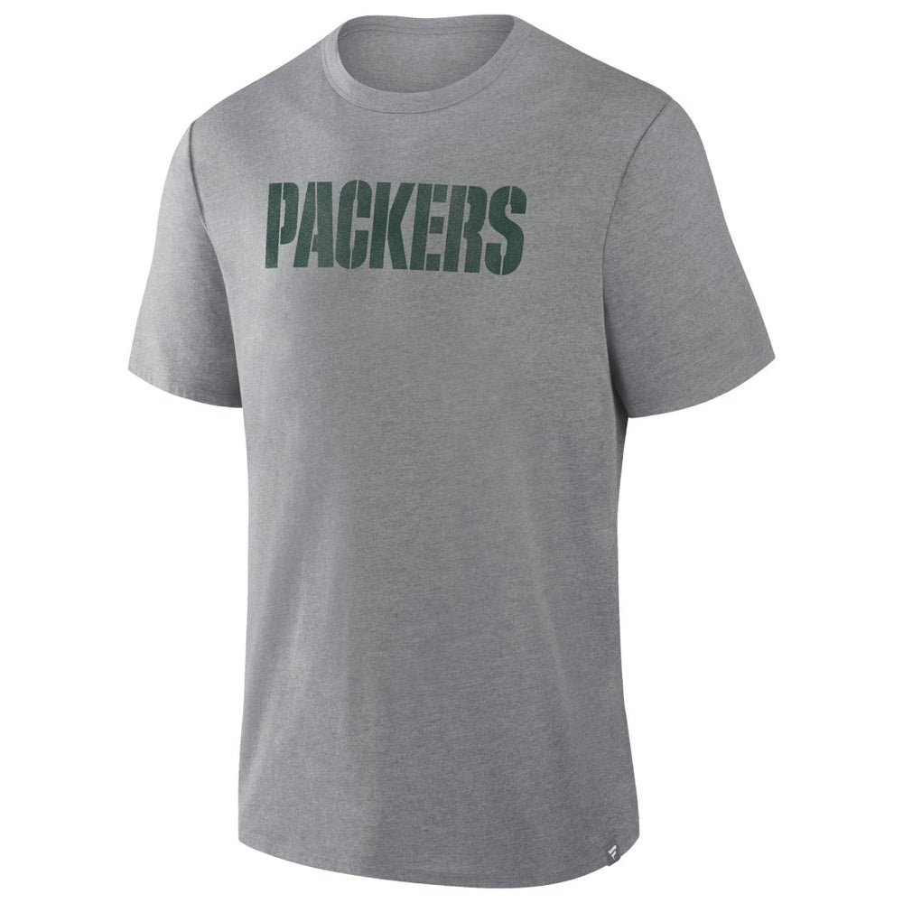 Green Bay Packers Pass Rush Tri-Blend T-Shirt - Heather Gray on sale