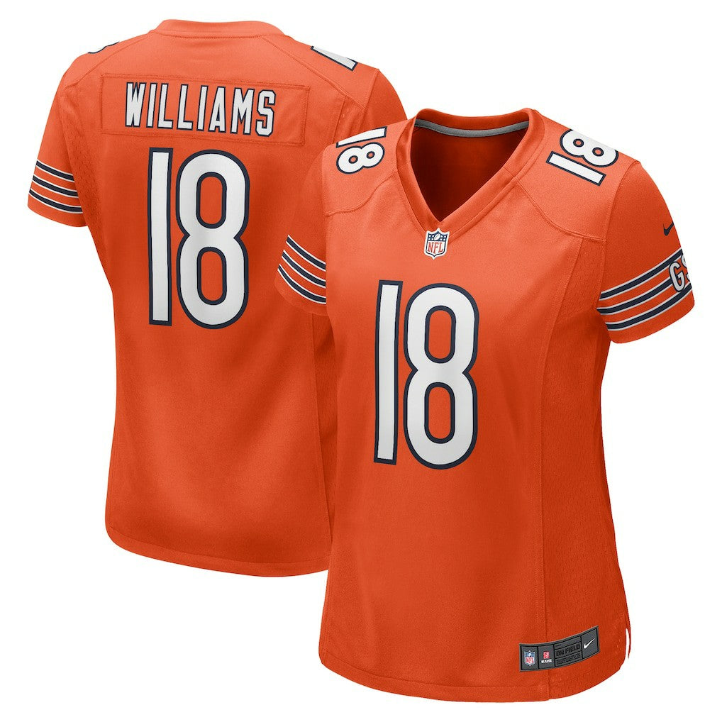 Caleb Williams Chicago Bears Women's Alternate Game Jersey - Orange | Nike online