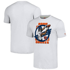 Rome Odunze Chicago Bears Homage Unisex Caricature Player Tri-Blend T-Shirt - Ash online