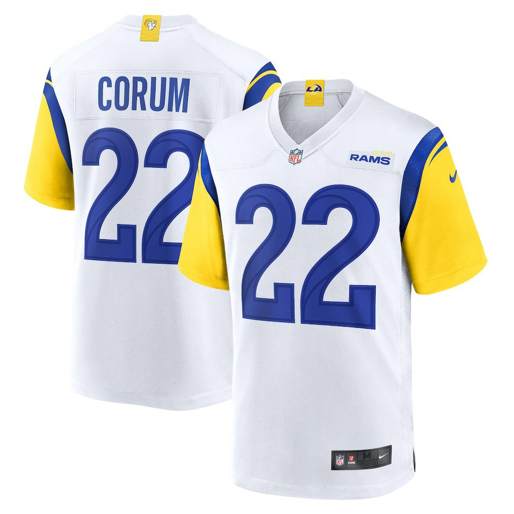 Blake Corum Los Angeles Rams Game Jersey - White | Nike outlet