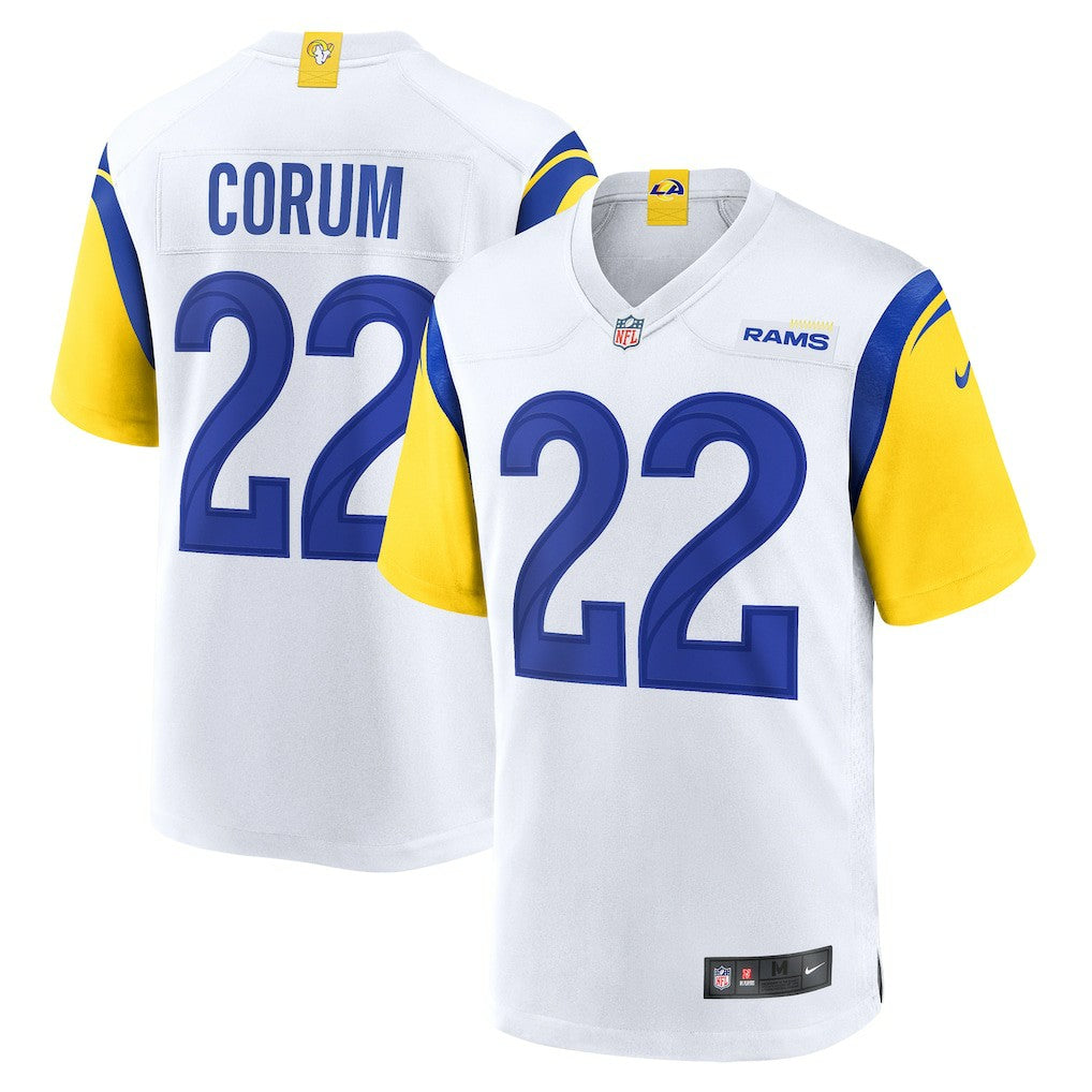 Blake Corum Los Angeles Rams Game Jersey - White | Nike outlet