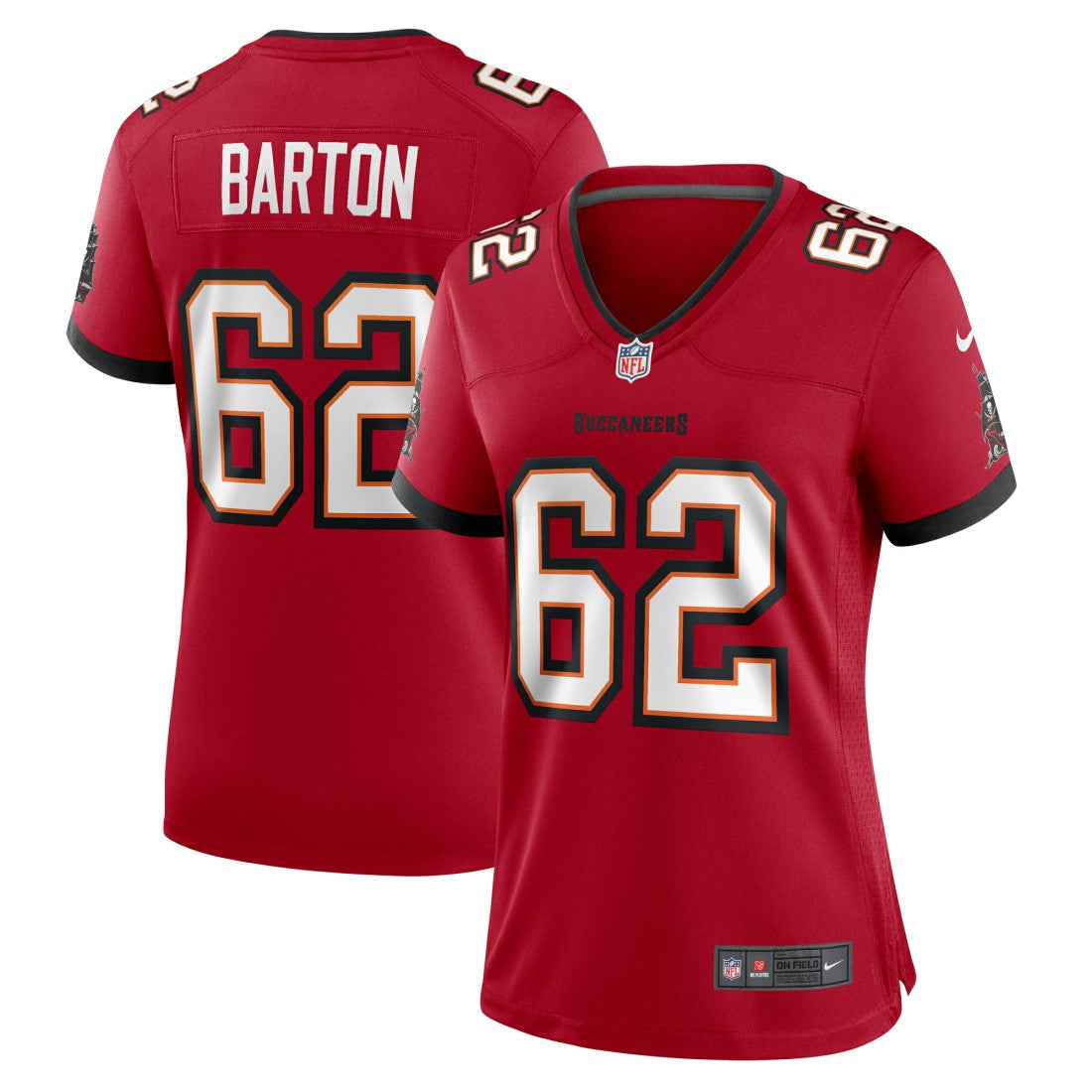 Graham Barton Tampa Bay Buccaneers Women's Game Jersey - Red | Nike outlet