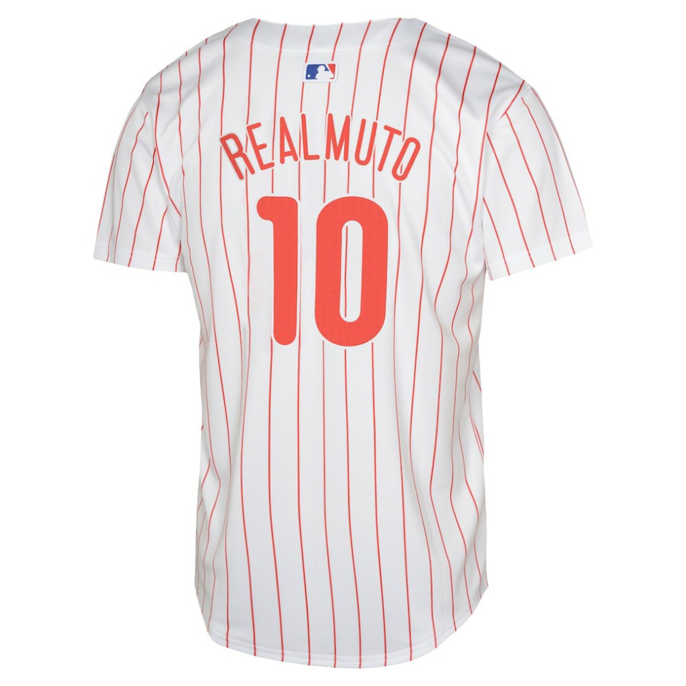J.T. Realmuto Philadelphia Phillies Youth Home Limited Jersey - White | Nike