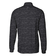 Carolina Panthers Cutter & Buck Traverse Camo Print Stretch DryTec Quarter-Zip Top - Black for sale