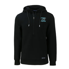 Carolina Panthers Cutter & Buck Roam Eco Recycled Half-Zip Hoodie - Black discount