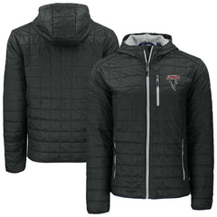 Atlanta Falcons Cutter & Buck Rainier PrimaLoft Eco Insulated Full-Zip Puffer Jacket - Black sale